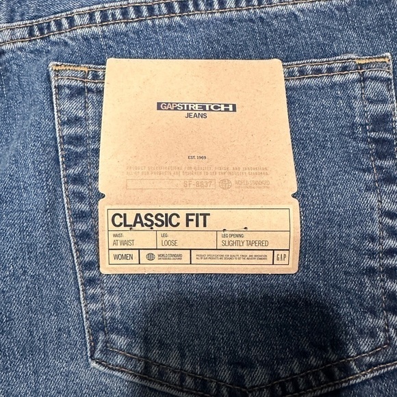 Gap Women’s Classic Fit Stretch Jeans Size 16 NWT Vintage - Picture 5 of 7